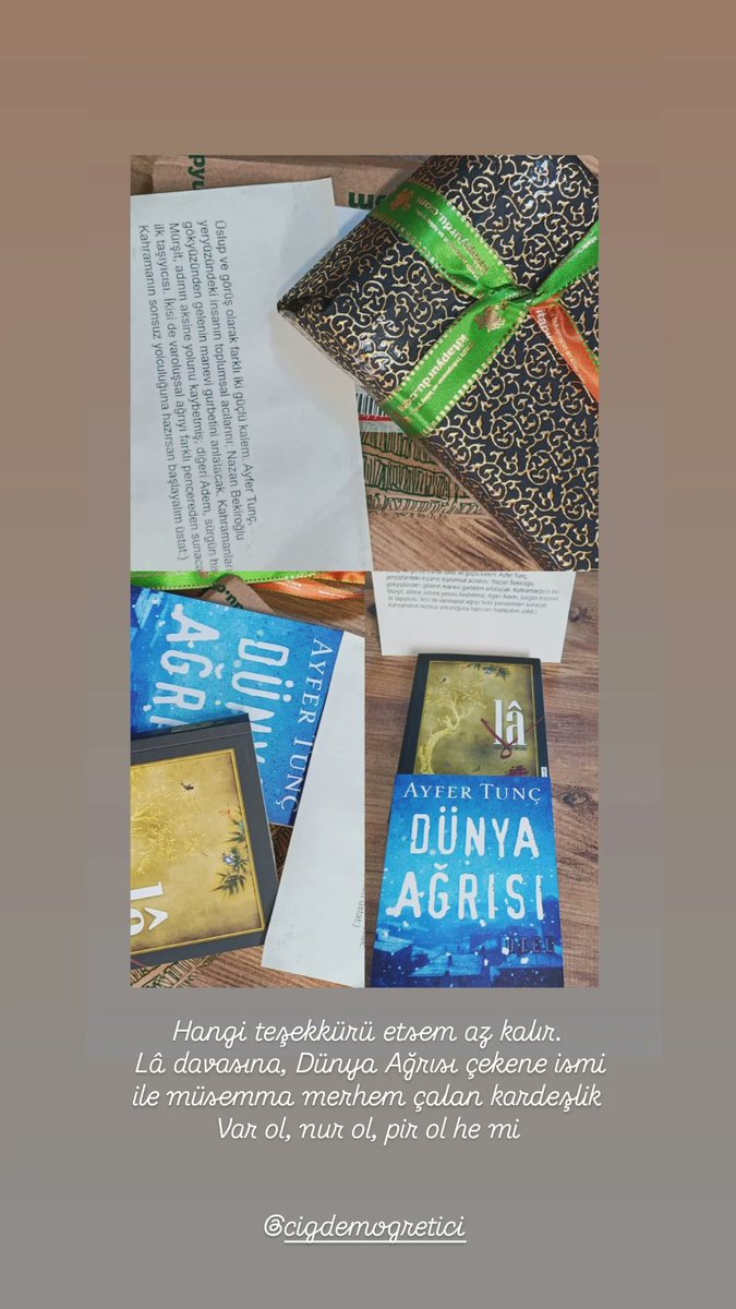 Ben kardeşlerimi evladım gibi sevince, kardeşlik hukukuna dahil olanlardandır. İnsanın eşref olduğuna delildir şu            👉👉👉<a href="/Bayan_Lazarus/">Çiğdem🌸</a> 
Tüm kıymetli kelamları dilimden o güzel yüreğinize arz etmek isterim. Kabul buyur Çiğdem Hocam.