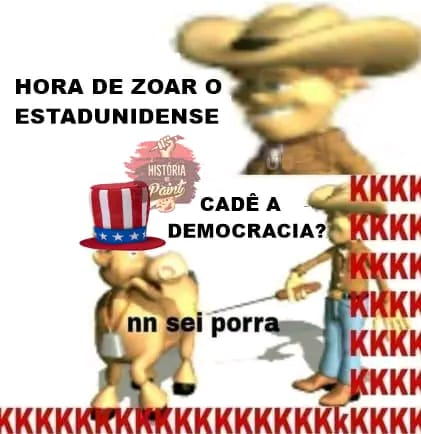 os estragos unidos levaram tanta democracia pros países que acabaram ficando sem