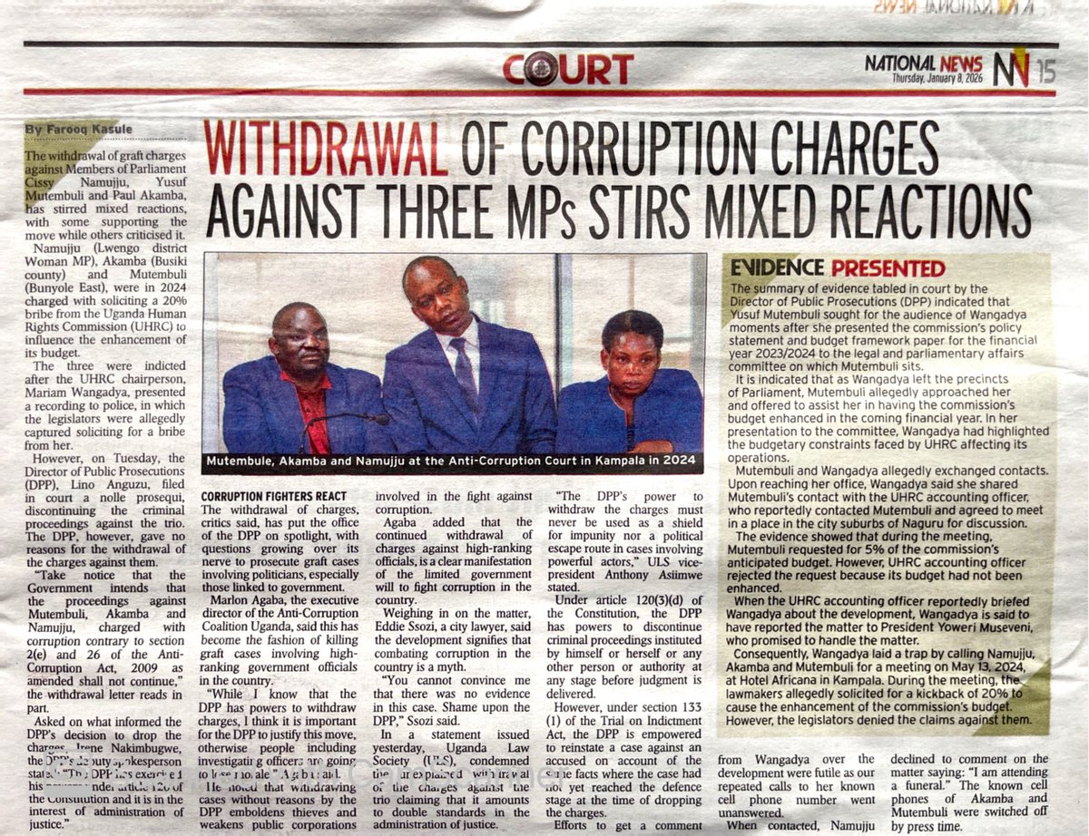 Anti-Corruption Coalition Uganda - ACCU tweet media