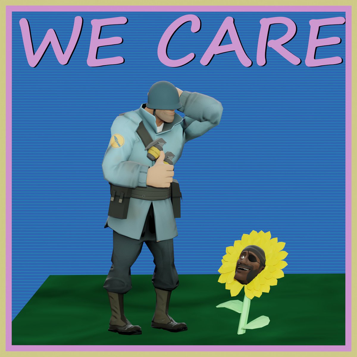 Pinkoldman366's tweet image. #TeamFortress2 #TF2 #tf2demoman #tf2soldier