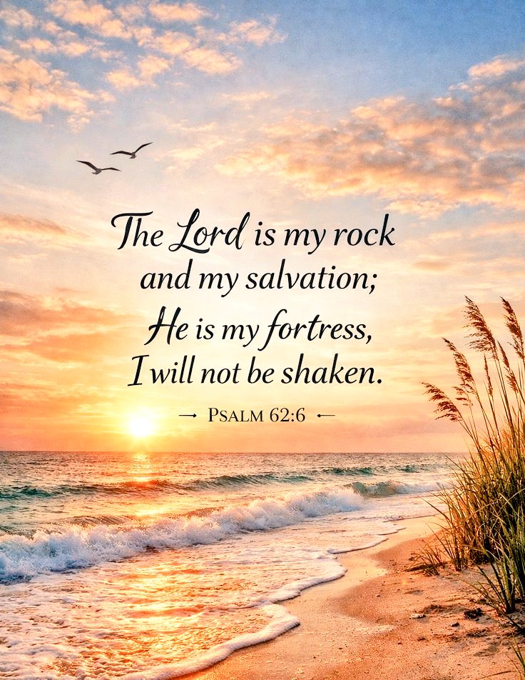 The__Bible7's tweet image. Psalm 62:6