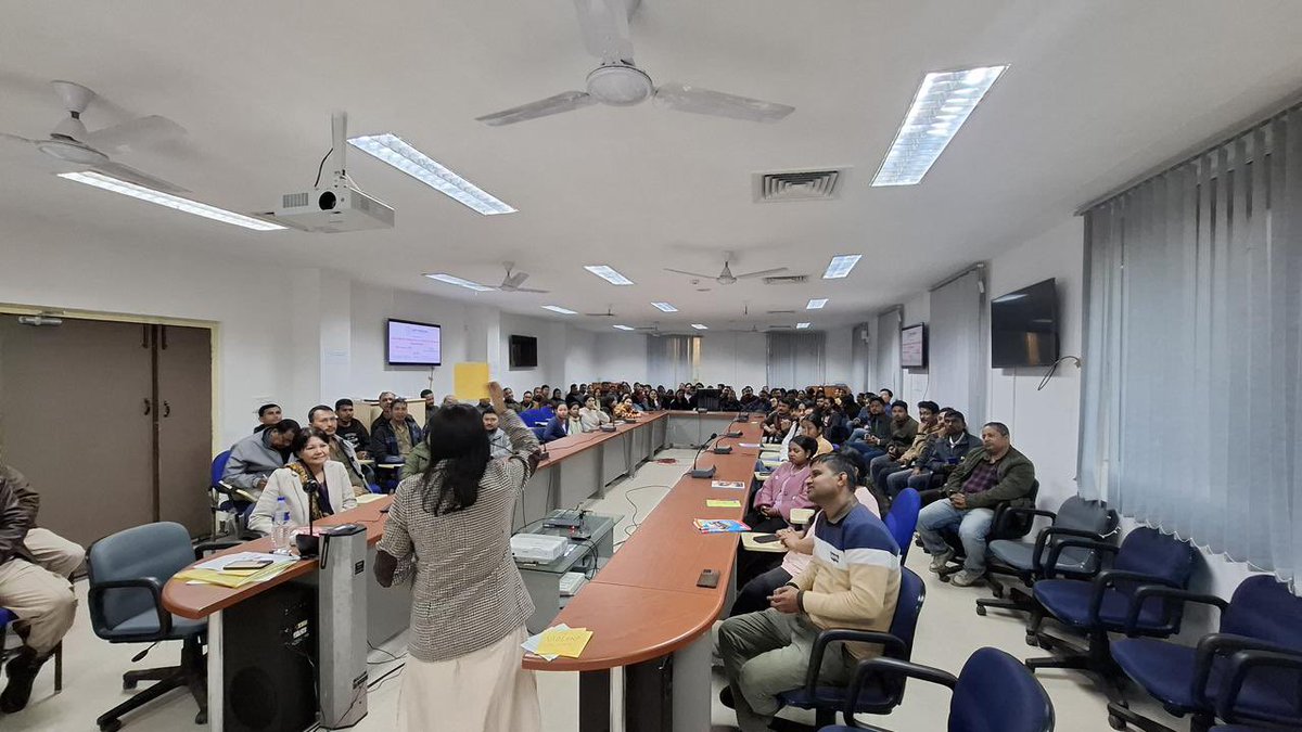 rmrcne's tweet image. ICMR-RMRCNE, Dibrugarh conducted a session on the #PoSH Act and Gender Sensitization Programme on 8th Jan 2026, featuring a lecture by Ms. Laxmi Chetri, Social Worker, attended by permanent scientists, admin staff, outsource project staff and security personnels.
#ICMR
#RMRCNE