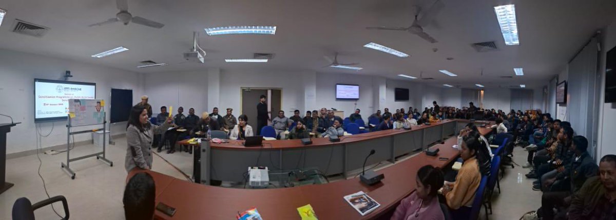 rmrcne's tweet image. ICMR-RMRCNE, Dibrugarh conducted a session on the #PoSH Act and Gender Sensitization Programme on 8th Jan 2026, featuring a lecture by Ms. Laxmi Chetri, Social Worker, attended by permanent scientists, admin staff, outsource project staff and security personnels.
#ICMR
#RMRCNE