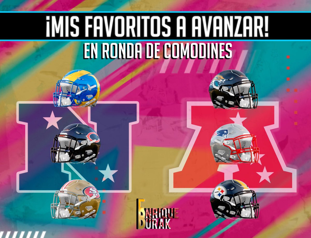 Mis favoritos para este fin de semana de comodines.