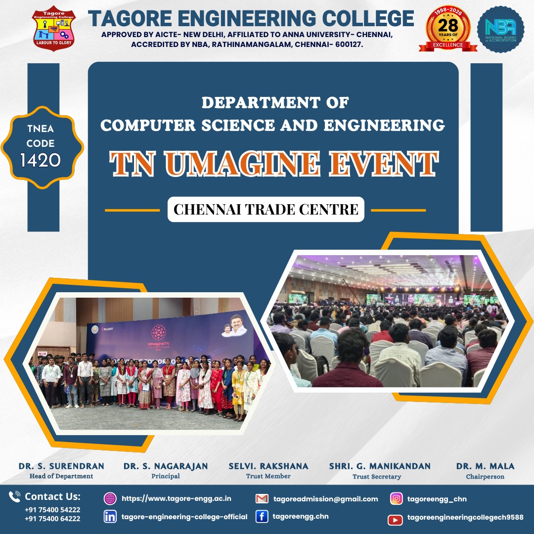 Tagore Engineering College, Chennai tweet media