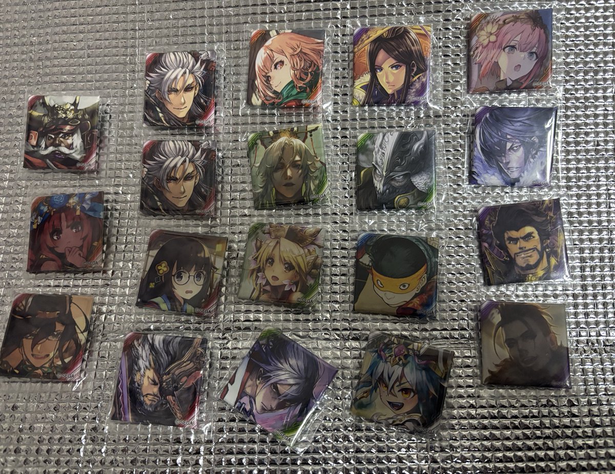 【バラ売り２個から受付】英傑大戦 缶バッジ まとめ売り 缶バッジ求: 呂姫・源義平・ 他画像から物々交換 出:画像 #英傑大戦