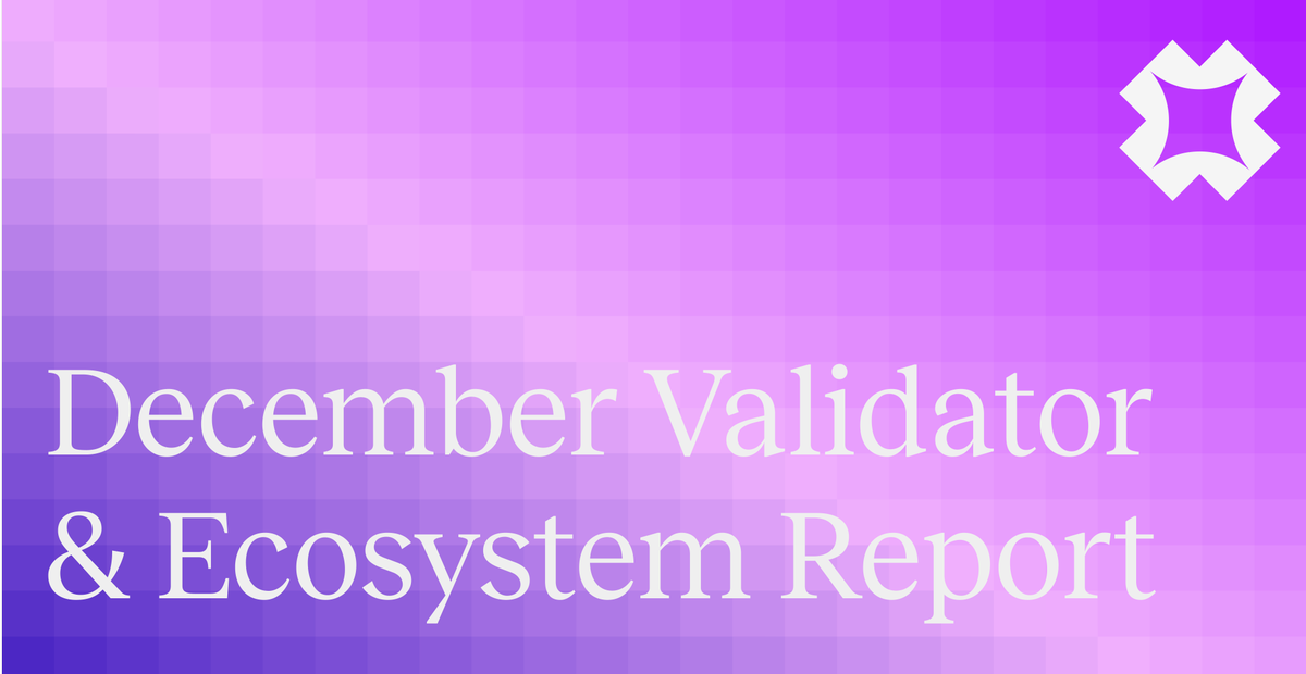 Our December validator and ecosystem report is out.  A monthly update covering IP Strategy’s validator business and key ecosystem developments across tokenized intellectual property and AI-native data networks.    

December validator highlights (Dec 1–31, 2025): 
→ 247,662 $IP