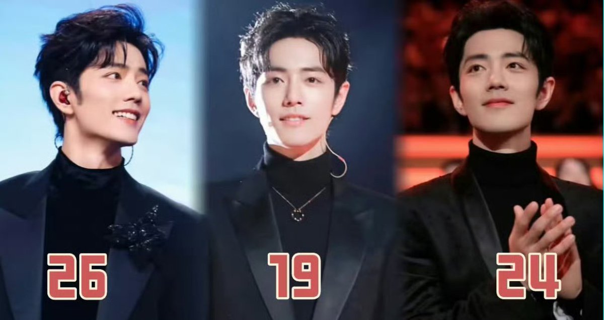 Xiao Zhan is really aging in reverse 🥹