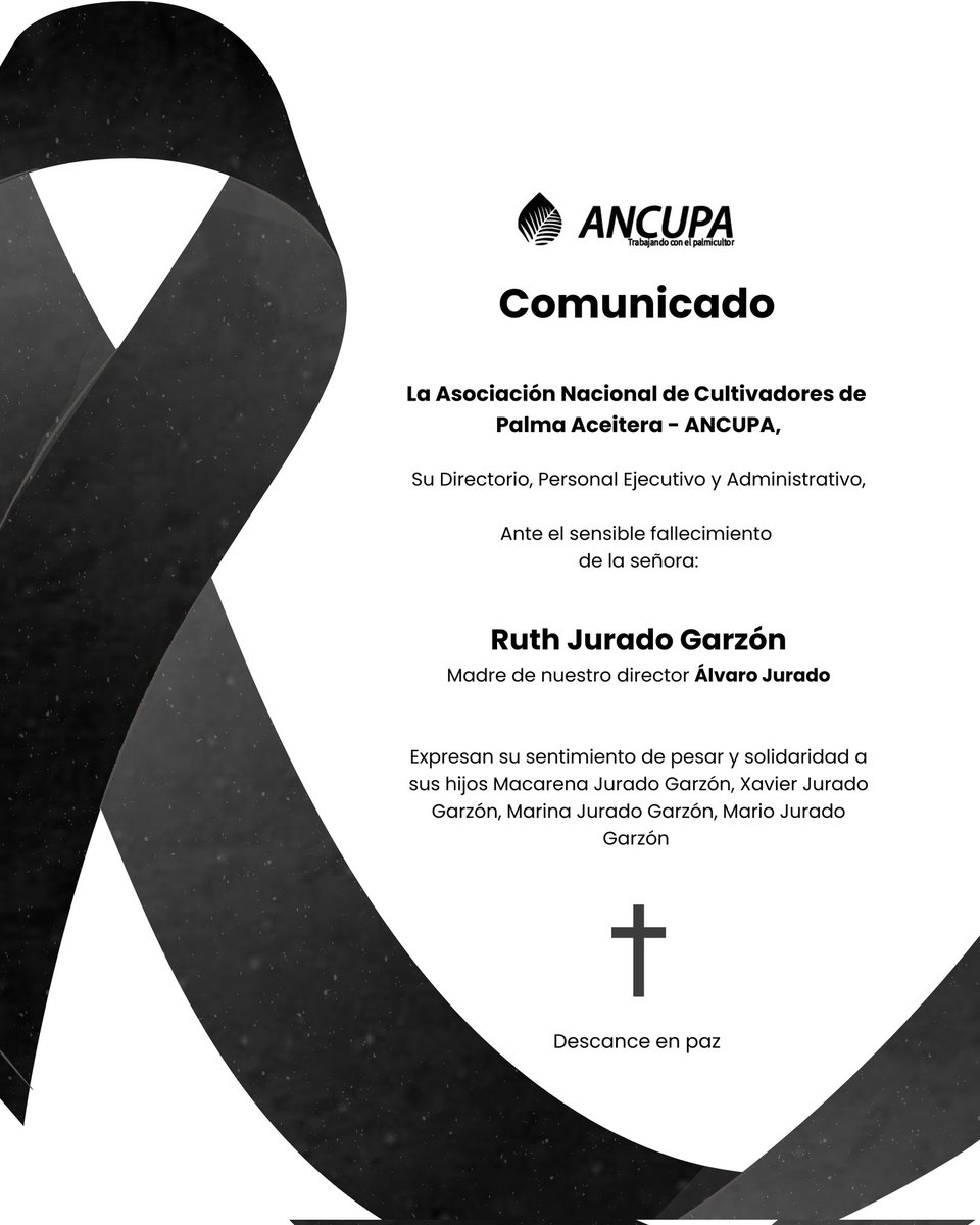 Expresamos nuestro sentir y solidaridad a toda su familia.