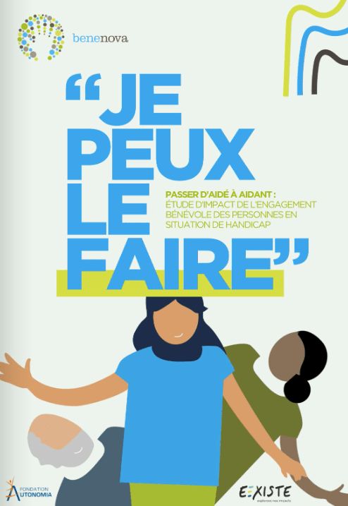 « Passer d’aidé à aidant : Je peux le faire ! » : Etude sur l’engagement bénévole des personnes en situation de handicap. buff.ly/8R3kaLf
