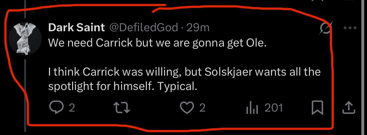 emyuwefsi's tweet photo. @Moon_AGD #LiesAboutOle #14
Deadass think this is the worst lie I’ve seen. This is equivalent to saying Ole is a Dark Skinned black man from Ghana, that’s how ridiculous it is
#OleIn #OleBack #BringOleBack #mufc https://t.co/Fhhc3mArno