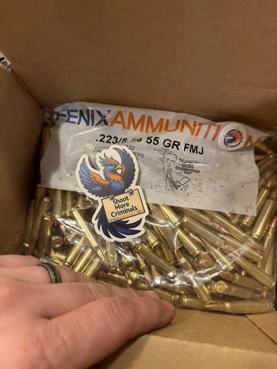 Another goodie drop from <a href="/FenixAmmunition/">Fenix Ammunition</a>, thanks for the sticker!