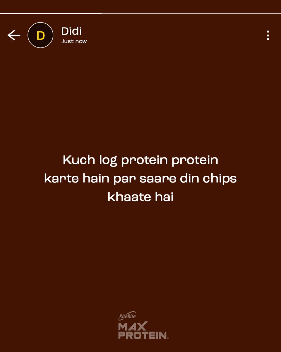 TheMaxProtein's tweet image. Lagta hai didi didn’t know protein snacking matlab no cheating! 💪🏻

#MaxProtein #NoCheating #ProteinSnacking