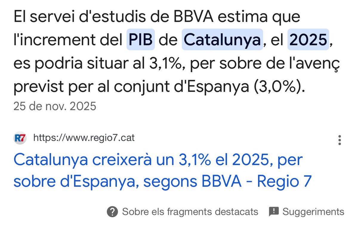 jcanadellb's tweet image. El govern Aragonés va publicar les darreres balances fiscals el 2021, amb 22.000 M€, 9,6% PIB
economia.gencat.cat/web/.content/7…

Amb el PIB 2025, 325.000 M€, el 9,6% seran 31.000 M€, menys 4.700M€ = 26.300 M€

Empitjorará 4.300 M€

SOU UNS TRILERS ERC, esteu enganyant els catalans!
