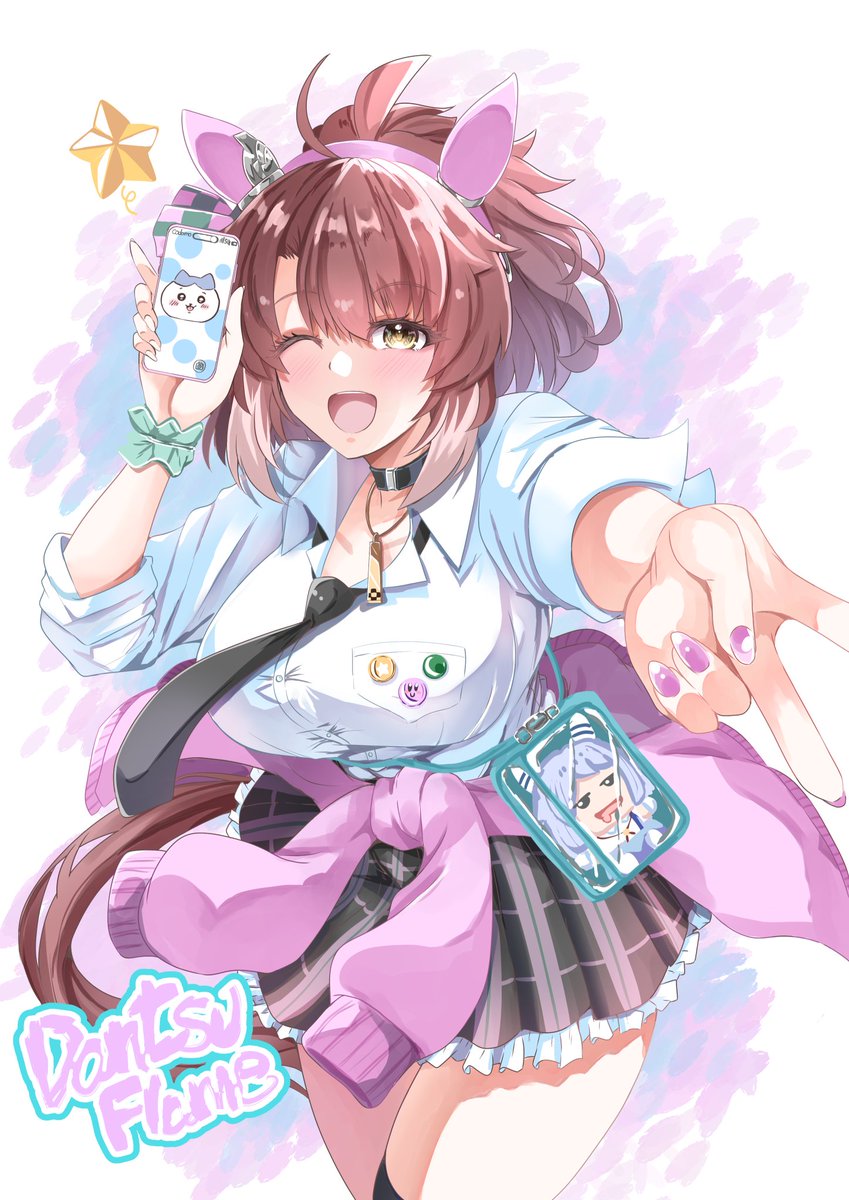 taiki0225's tweet image. ダ・・・・ダンツちゃんがギャルになっちまっただ！