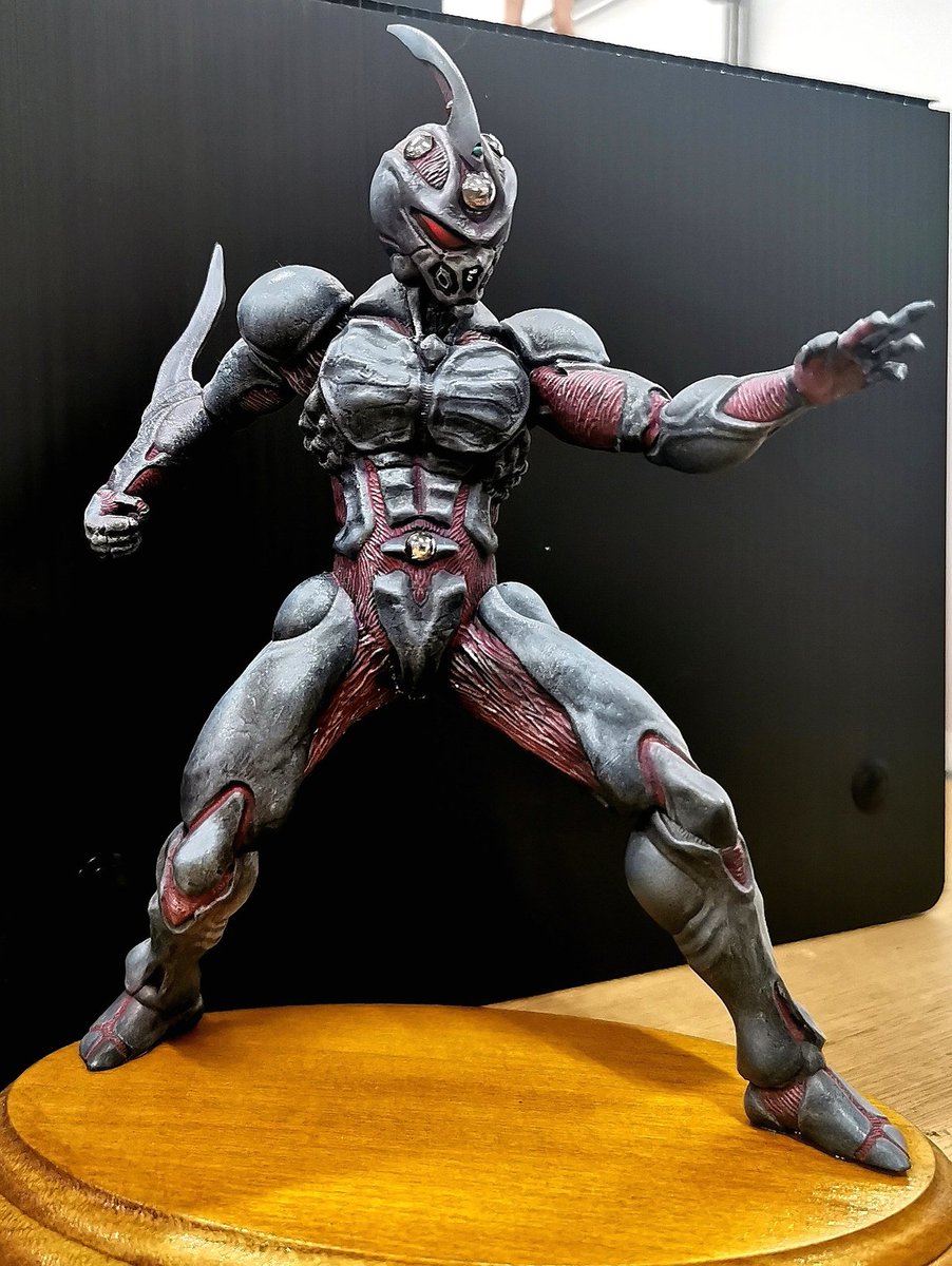 gekkareijin_wf's tweet image. 【ワンフェス2026冬】月下麗人

ガイバー
3Dプリントキット 2パーツ
約20cm
￥19000

宜しくお願いします
(作例はそのやん星人様)

#ワンフェス2026冬　#WF2026冬　#月下麗人　#ガイバー　#GUYVER