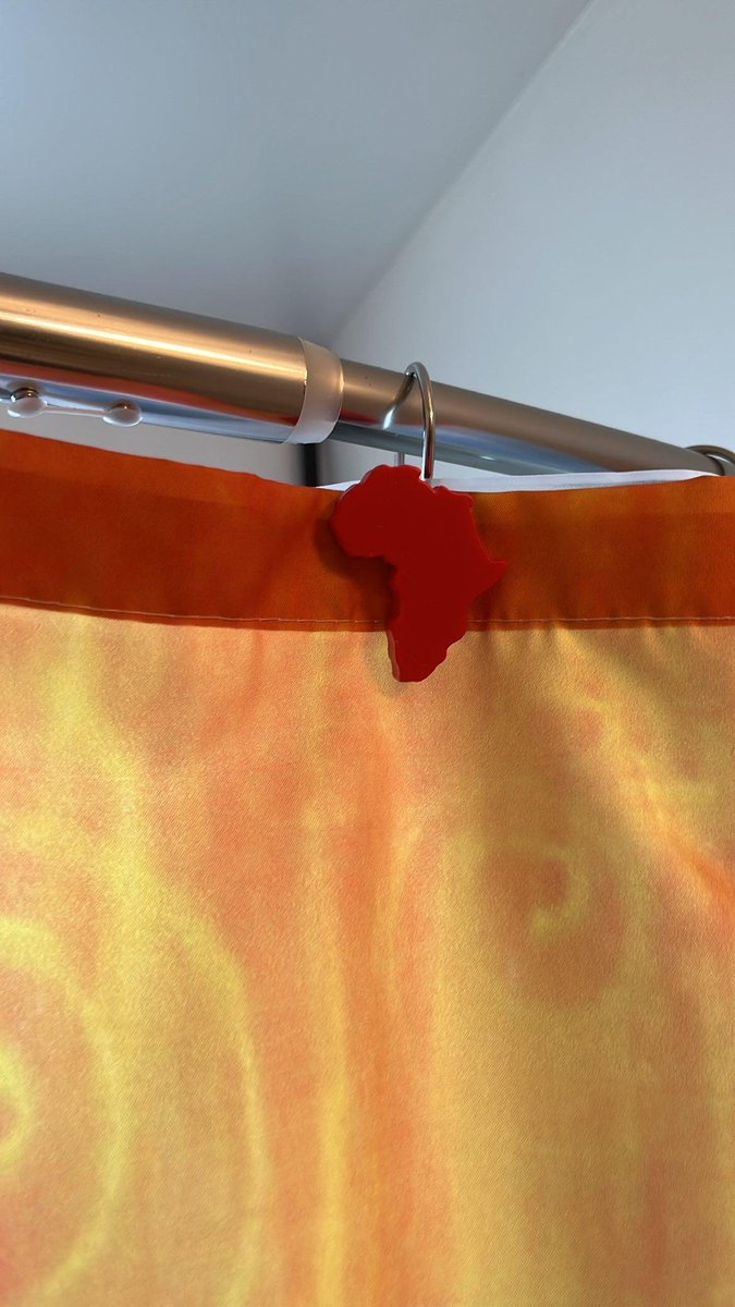 Day 8: Where's my tribe? How about red, is that your color?  #AfricaShowerHooks