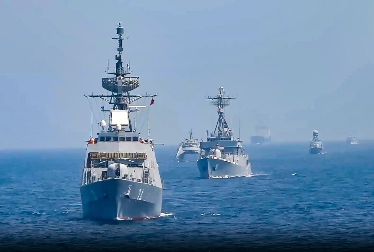 DI313_'s tweet image. ‼️🇨🇳🇿🇦🤝🇮🇷🇷🇺 Russia, Iran, China, and South Africa will carry out joint naval drills this Friday, January 9, in South African waters.

Chinese and Iranian warships have already reached Cape Town ahead of the exercise.

These BRICS naval exercises underscore the strategic…
