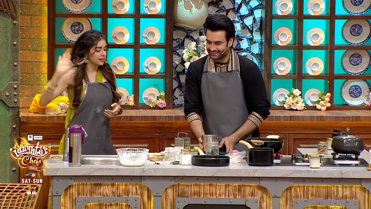 Chef-ing or Stress-ing? You decide. 🙃
Cooking up some laughs and memories❤️

Vivian’s face says 'I’ve got this,' but Eisha says,'Are you sure about that? 😄😄😄

#VivianDsena #VDians #EishaSingh 
#LaughterChefs3 #LaughterChefs