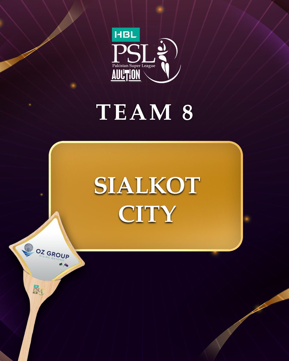 CaughtAtPoint's tweet image. Two teams added in #PSL 👇
#PSLAuction #psl11 #psl2026 
🖥 PCB Media