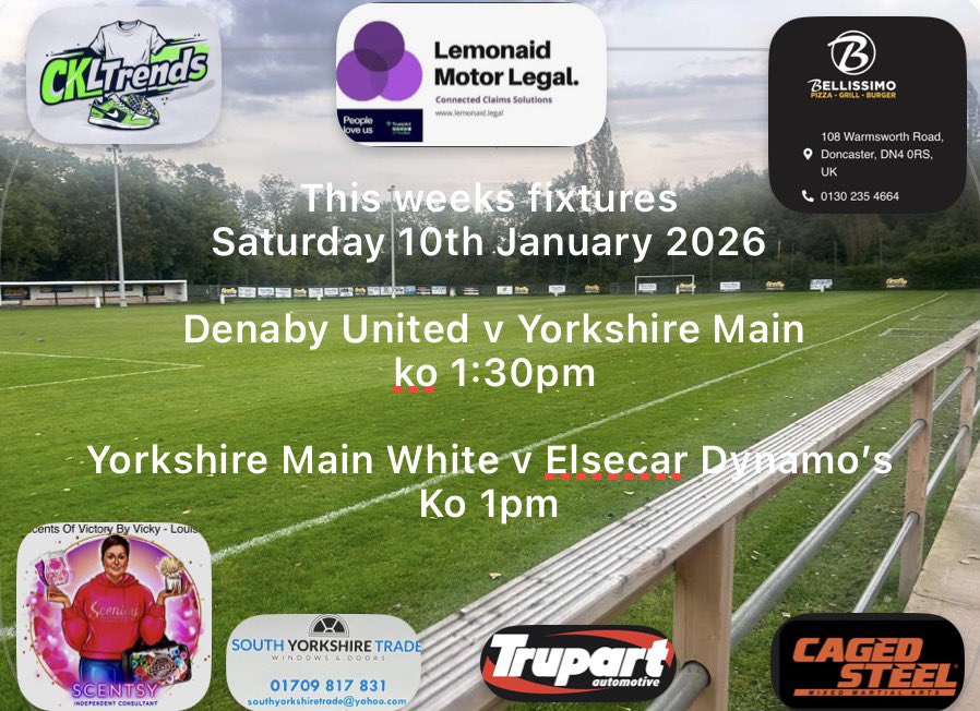 Yorkshire Main Football Club tweet media