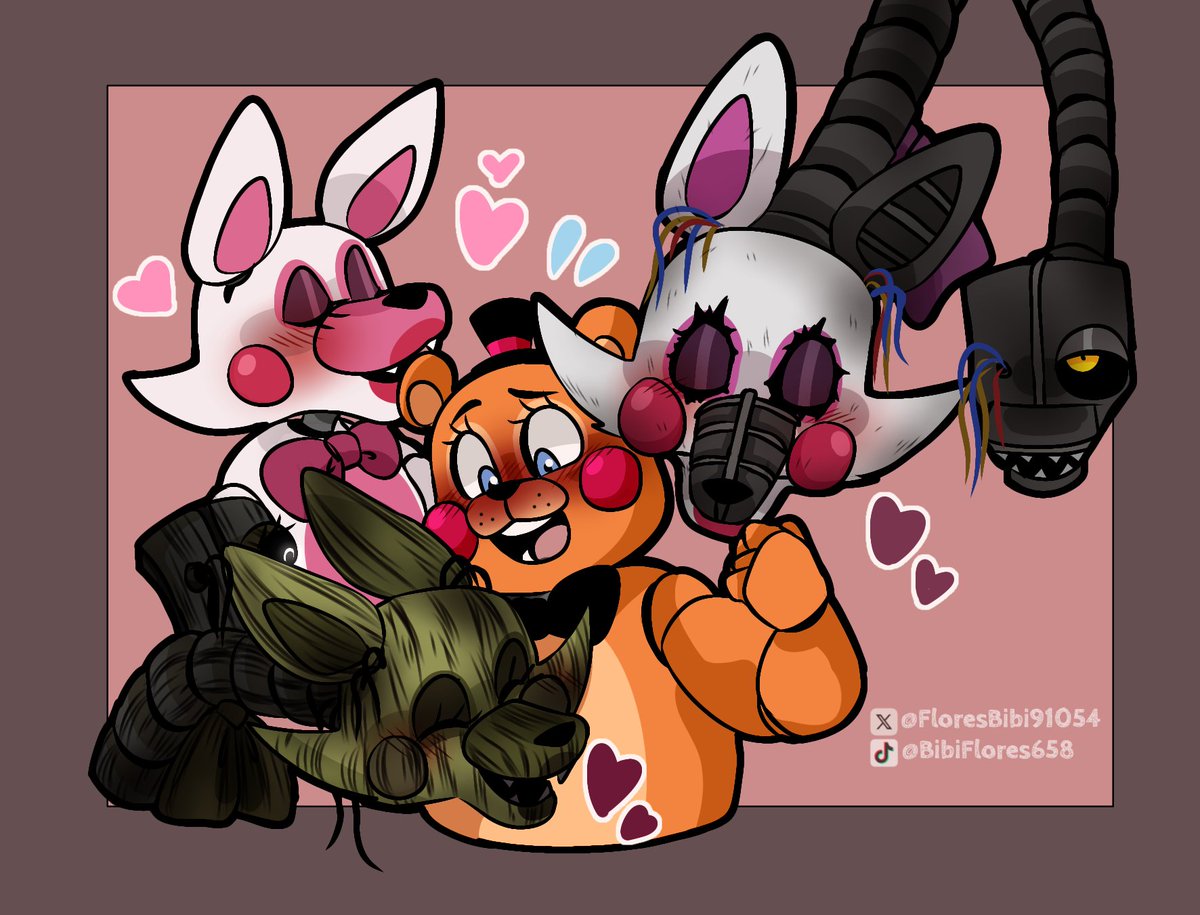 FloresBibi91054's tweet image. Mangrove variants🤯🤠💟
Toy freddy Atado

#FNAF #FNAF2 #FNAFfanart #mangle