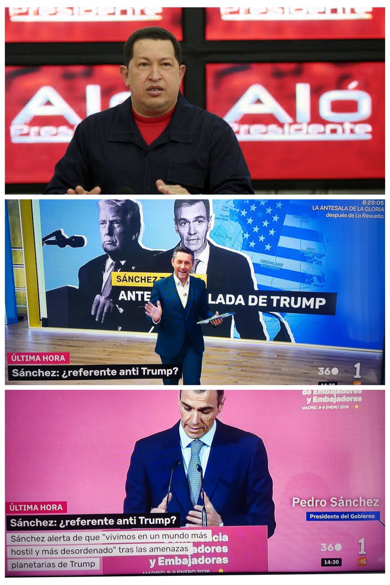 RelYPol's tweet image. #Mañaneros360 es una especie de "Aló, Presidente" en diferido.