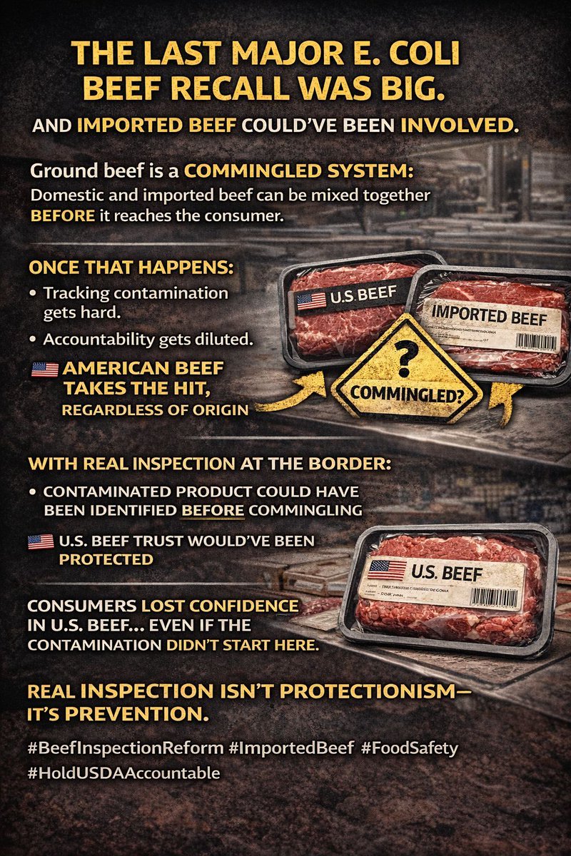 Beef Inspection Reform tweet media