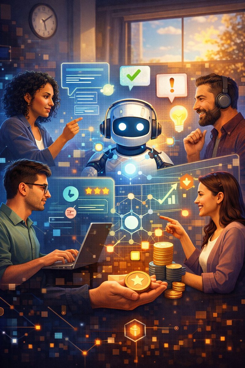 <a href="/FractionAI_xyz/">Fraction AI</a> is so smart it doesn’t chase pumps, it calculates them, laughs, and reinvests the punchline.
Even the jokes here have better allocation than most portfolios. Loving 
<a href="/FractionAI_xyz/">Fraction AI</a>'s intelligence