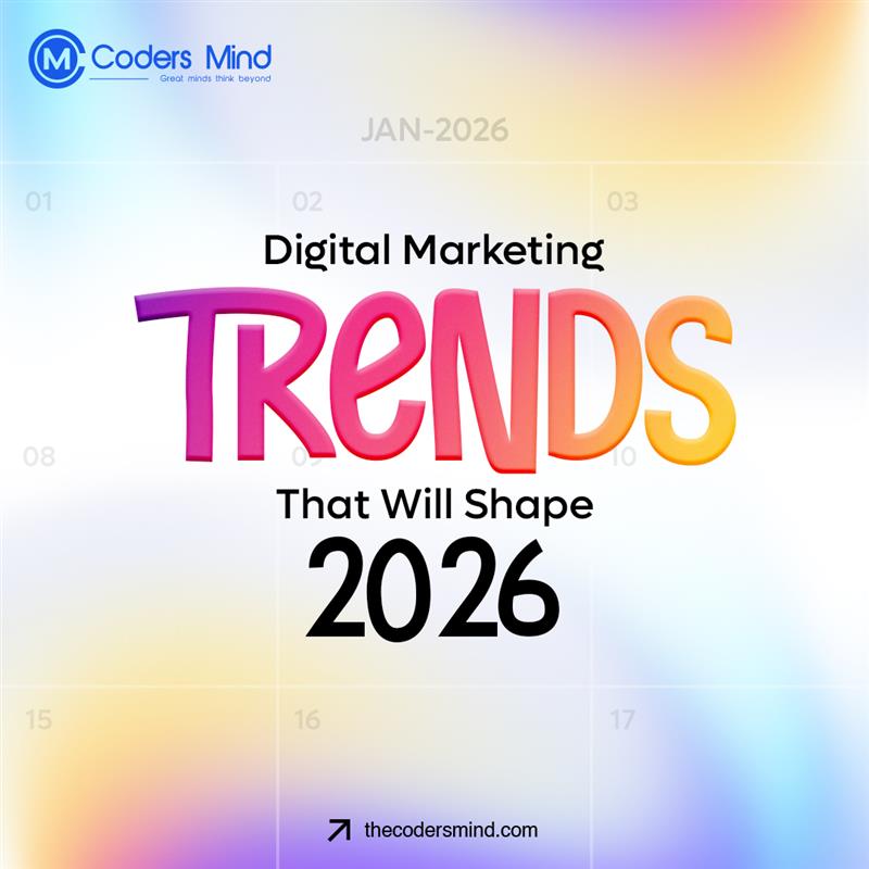 codersmind's tweet photo. 2026 is already rewriting the rules of digital marketing 
From AI-driven strategies to smarter, data-led growth — the future is happening now. Stay ahead of the curve with The Coders Mind as we decode the Digital Marketing Trends shaping 2026.
#DigitalMarketingTrends https://t.co/NyzLyKrQjK