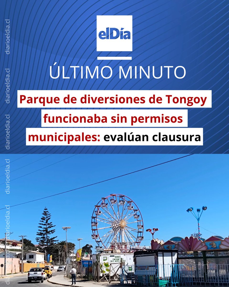 eldia_cl's tweet photo. 🔴🎡 Un equipo de Seguridad Pública Municipal que se encuentra en terreno verificando estos antecedentes #ElDíaInforma 👉 https://t.co/5ZfmzTGCiM https://t.co/qWoXivTPiG