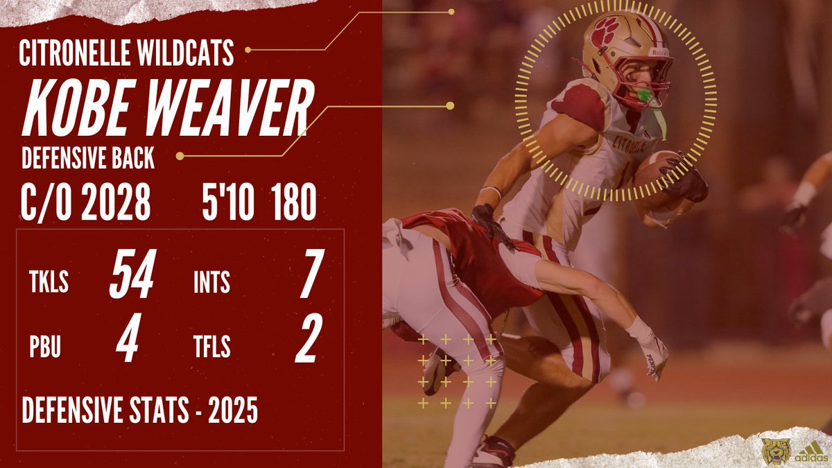 Citronelle Wildcat Football tweet media