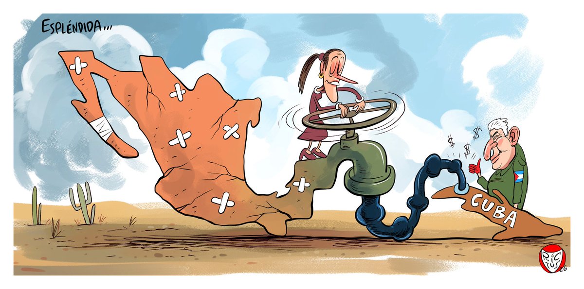 "Espléndida" Cartón publicado en <a href="/ElFinanciero_Mx/">El Financiero</a>