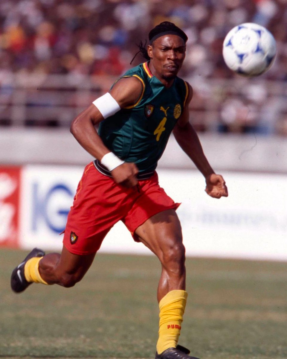 Maillot Cameroun sans manches Coupe du Monde 2002 – Vintage Football Area