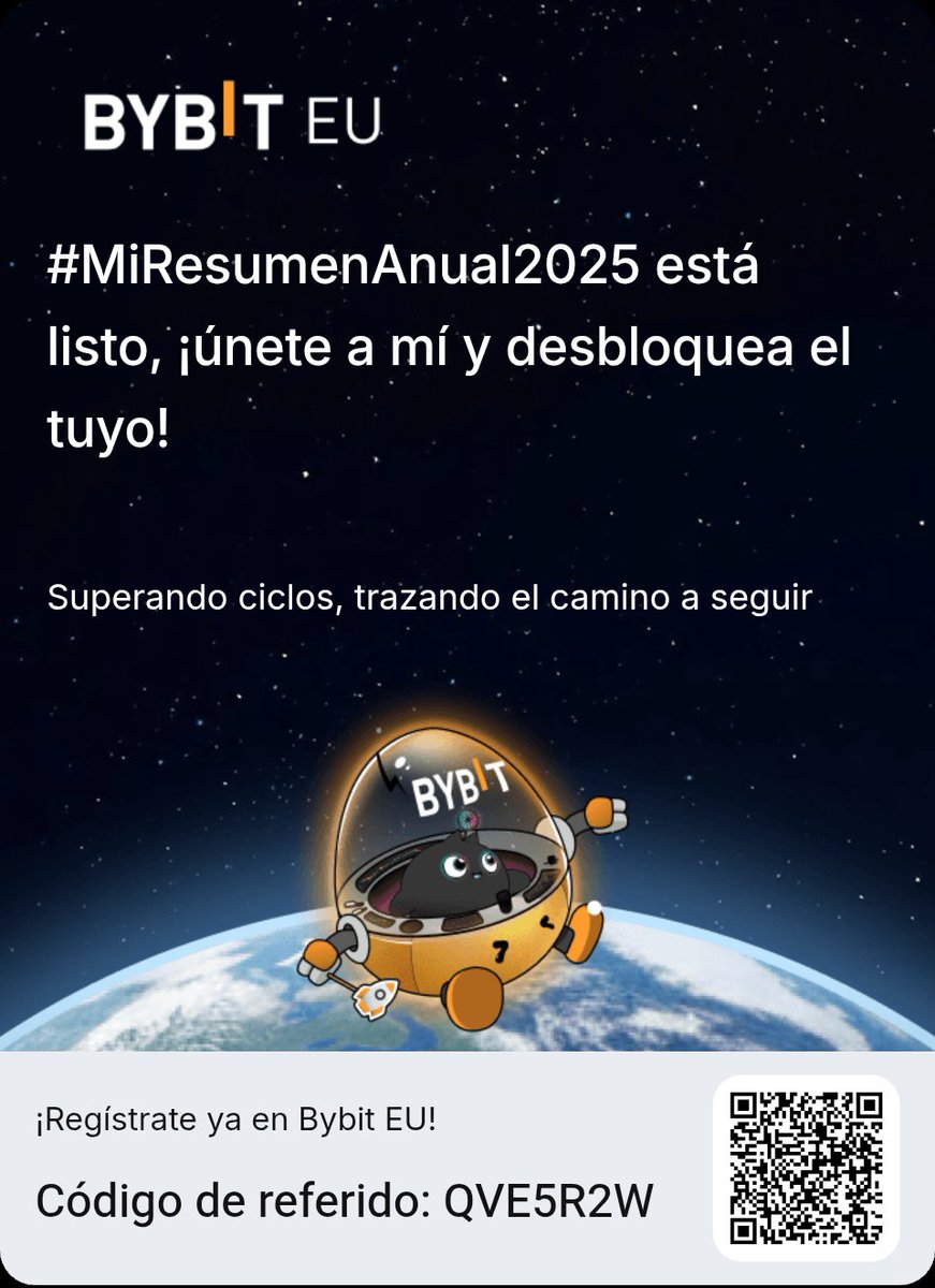DanielDAMT2705's tweet photo. ¡Desbloquea tu resumen del 2025 y traza lo que te depara el futuro conmigo!
#My2025YearlyRecap #BybitRecap #Bybit2025 #CryptoRecap2025 #BybitRecap2025
 https://t.co/FydZWqMXjj https://t.co/hHHpn0hyBf