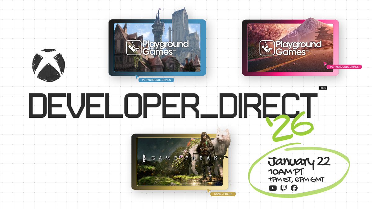 It's officially Developer_Direct season!

Join us on January 22 at 10am PT for an exclusive look ...