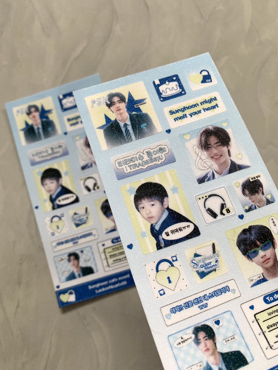 HeartInLocker's tweet image. hi teman-teman! 

admin ada kirim email kepada pembeli PO SLH Kit Set Locker terkait perubahan bahan sticker, yang semula adalah Sticker UV Transparent, diubah menjadi sticker glitter. mohon konfirmasinya ke dm admin ya! terima kasih ♥️

berikut contoh stickernya