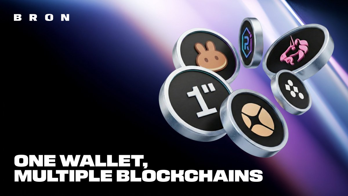 Bron isn’t a smart contract confined to one blockchain. It is compatible with multiple blockchains and delivers the complete freedom of DeFi.

Explore DeFi and execute transactions on your favorite blockchain with Bron.

Simply visit the dApp, connect via WalletConnect, and