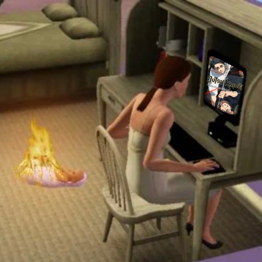 not now sweetie mommy is watching jujutsu kaisen season 3