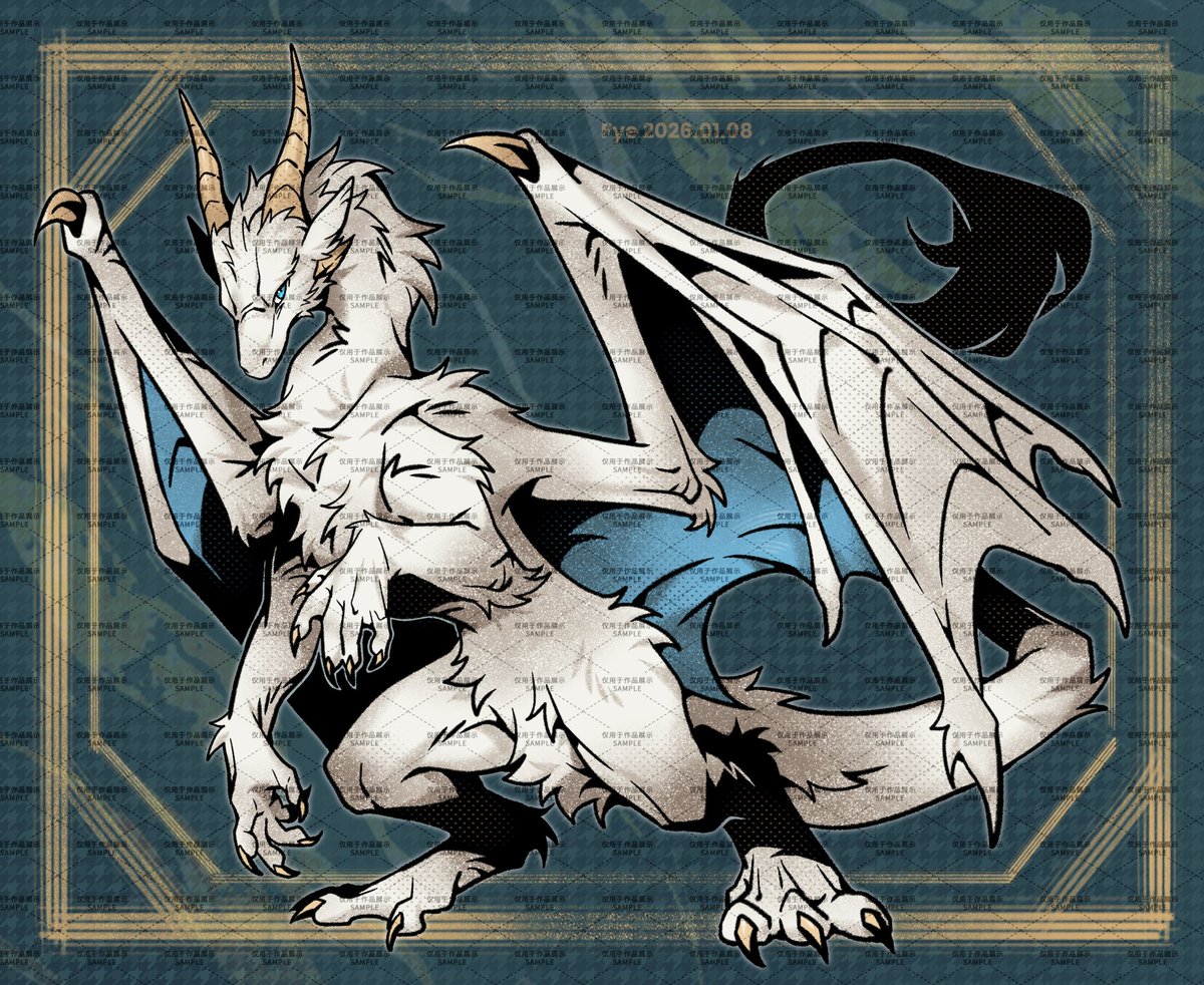 Fye3434's tweet image. CM #furry #Dragon