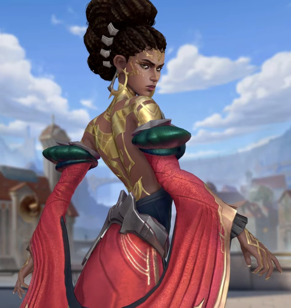 projectmedarda's tweet image. We're so happy Mel is coming to @wildrift!  

However, we're concerned by how significantly lighter she is compared to her model in @LeagueOfLegends.

We hope steps are taken to correct her skintone before she releases in-game! Submit feedback here:  support-wildrift.riotgames.com/hc/en-us/reque…