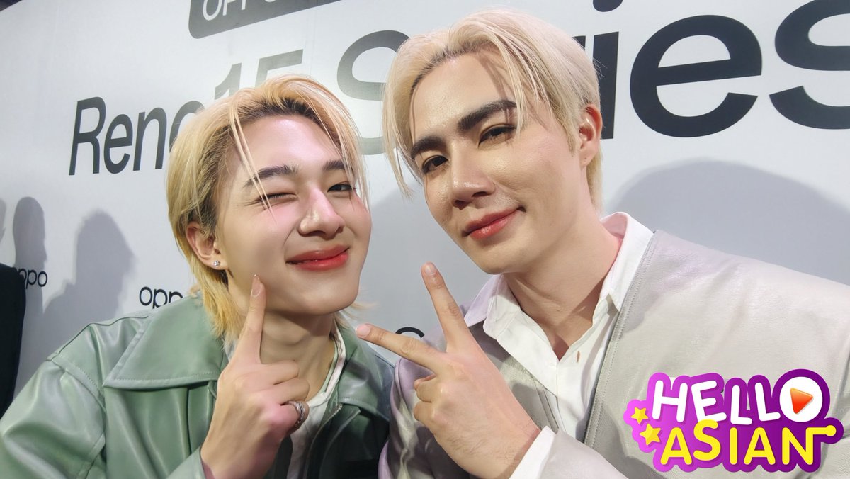 น่ารักสุดๆ น่ารักขึ้นทุกปี 🥰
OPPO X ZEENUNEW 
#Reno15SeriesTHxZeeNunew
#ZeeNuNew #NuNew
#Reno15SeriesTH
#oppothailand