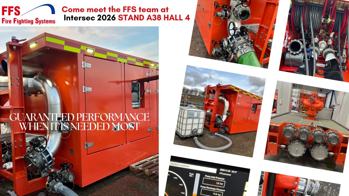 ESSMiddleEast's tweet image. Meet the FFS team at Intersec 2026 HALL 4 Stand A38
