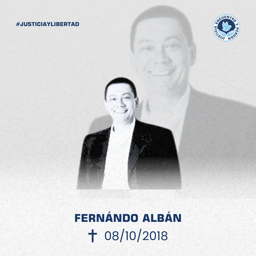 Hoy recordamos a Fernando Albán, quien murió en custodia del Estado cuando se encontraba injustamente tras las rejas. Era un líder político y social que luchaba por sus ideales. A la fecha no hay justicia en su caso.  #JusticiaYLibertad