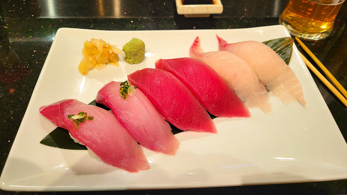 RoadTips's tweet image. Out in the D.C. area, I wanted to go back to one of my favorite Indian restaurants, but got sidetracked into going to a sushi place next door that I had noticed last year.  They had the largest cuts of sushi I've ever had - Yiku Sushi in Gaithersburg, MD 
roadtips.blog/2026/01/08/yik…