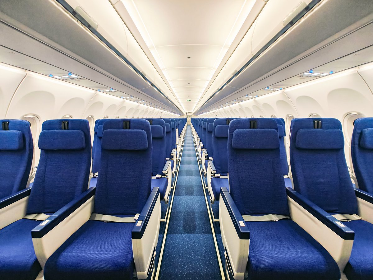 IndiGo6E's tweet photo. Welcoming India’s first A321 XLR to our fleet. ✈️ Built to fly farther than ever before, with an all-new Economy and IndiGoStretch cabin experience. Starting 23rd January, fly to #Athens from #Delhi and #Mumbai, and enjoy redefined comfort in the skies. 
#goIndiGo 

@Airbus @recaro_as
