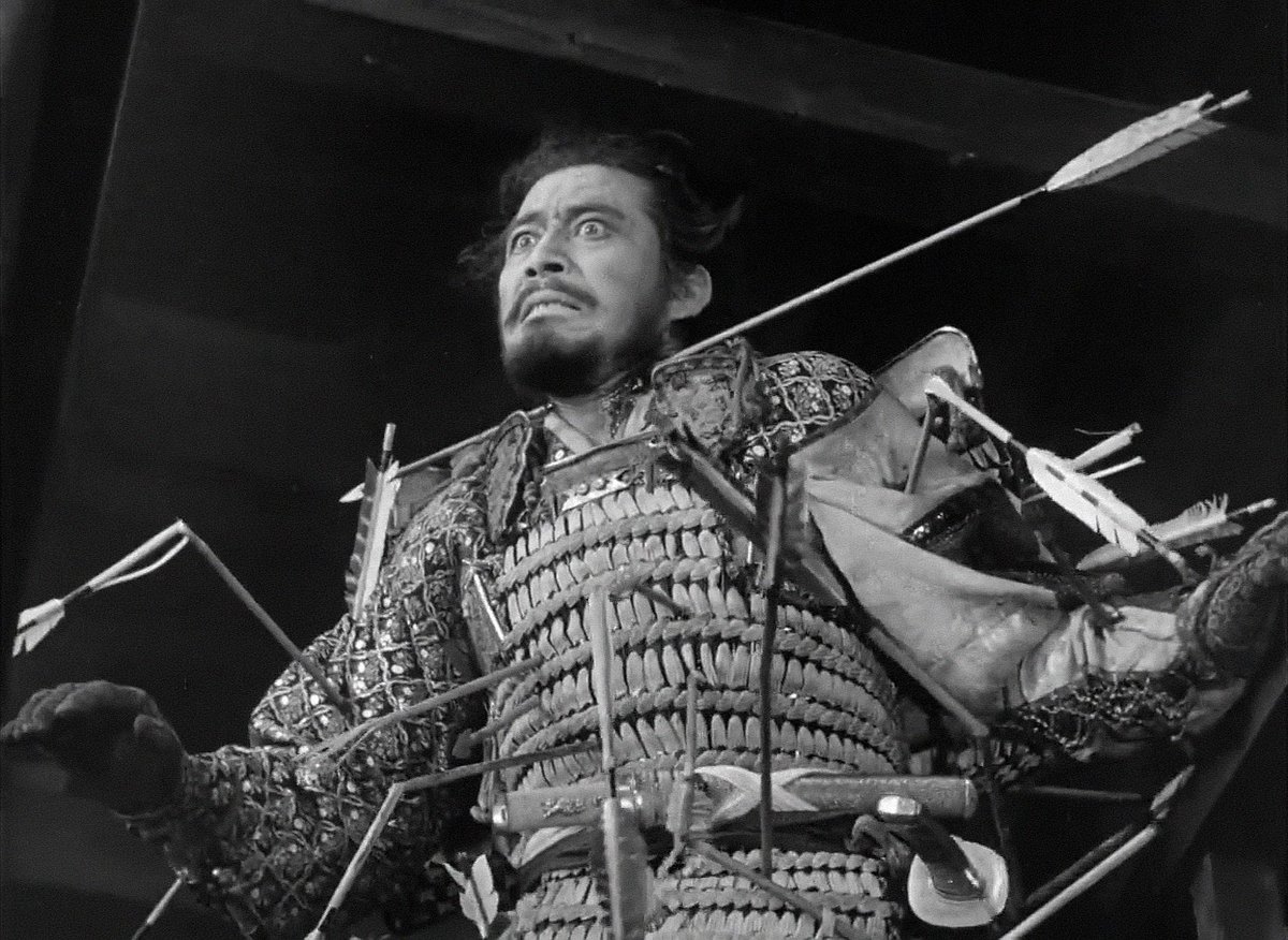 Retrofilmm's tweet image. Throne of Blood (1957) dir. Akira Kurosawa