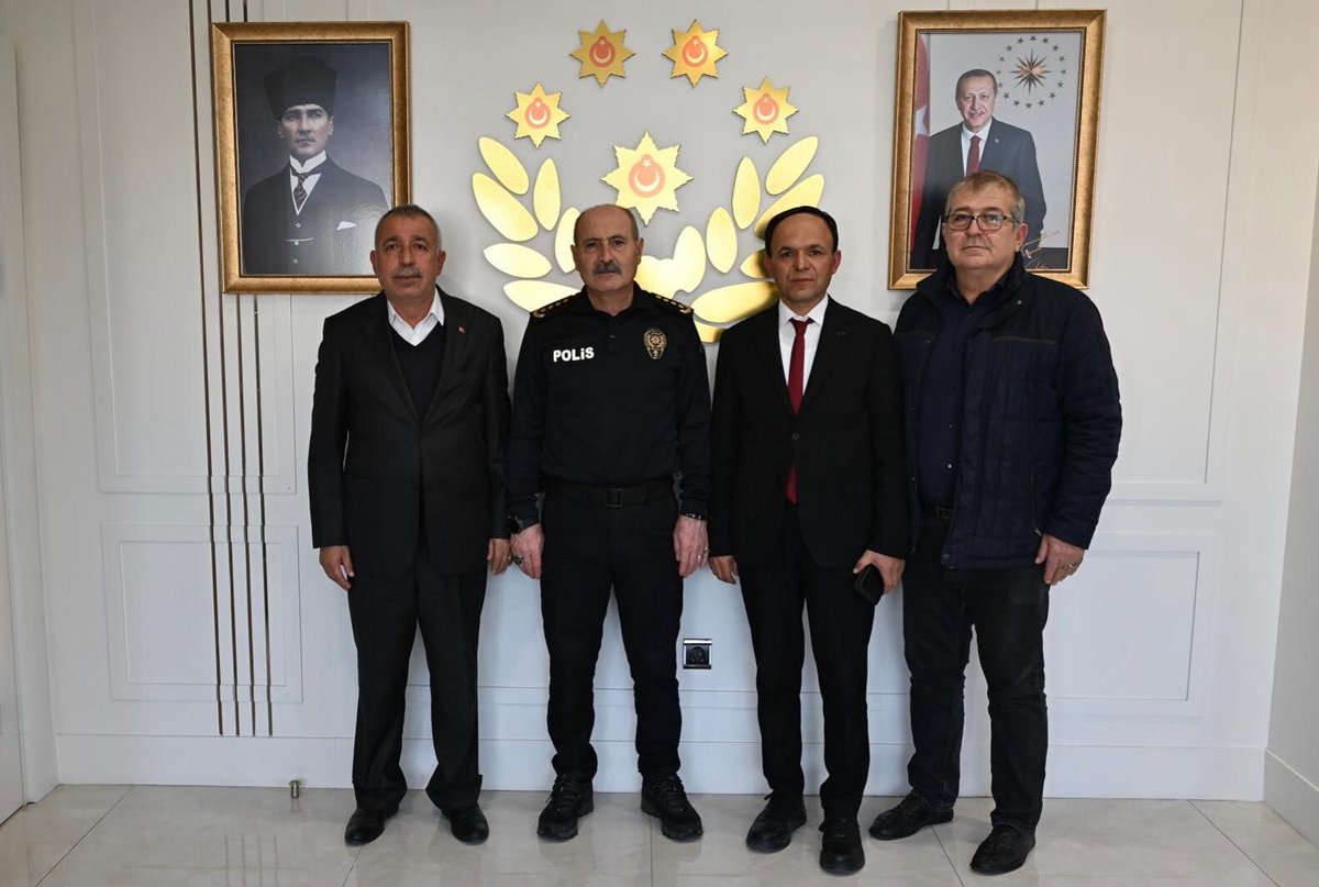 Antalya Emniyeti Destekleme Derneği Başkanı Sn. Fatih ŞAHİN ve beraberindeki heyete nazik ziyaretleri için teşekkür ederim.