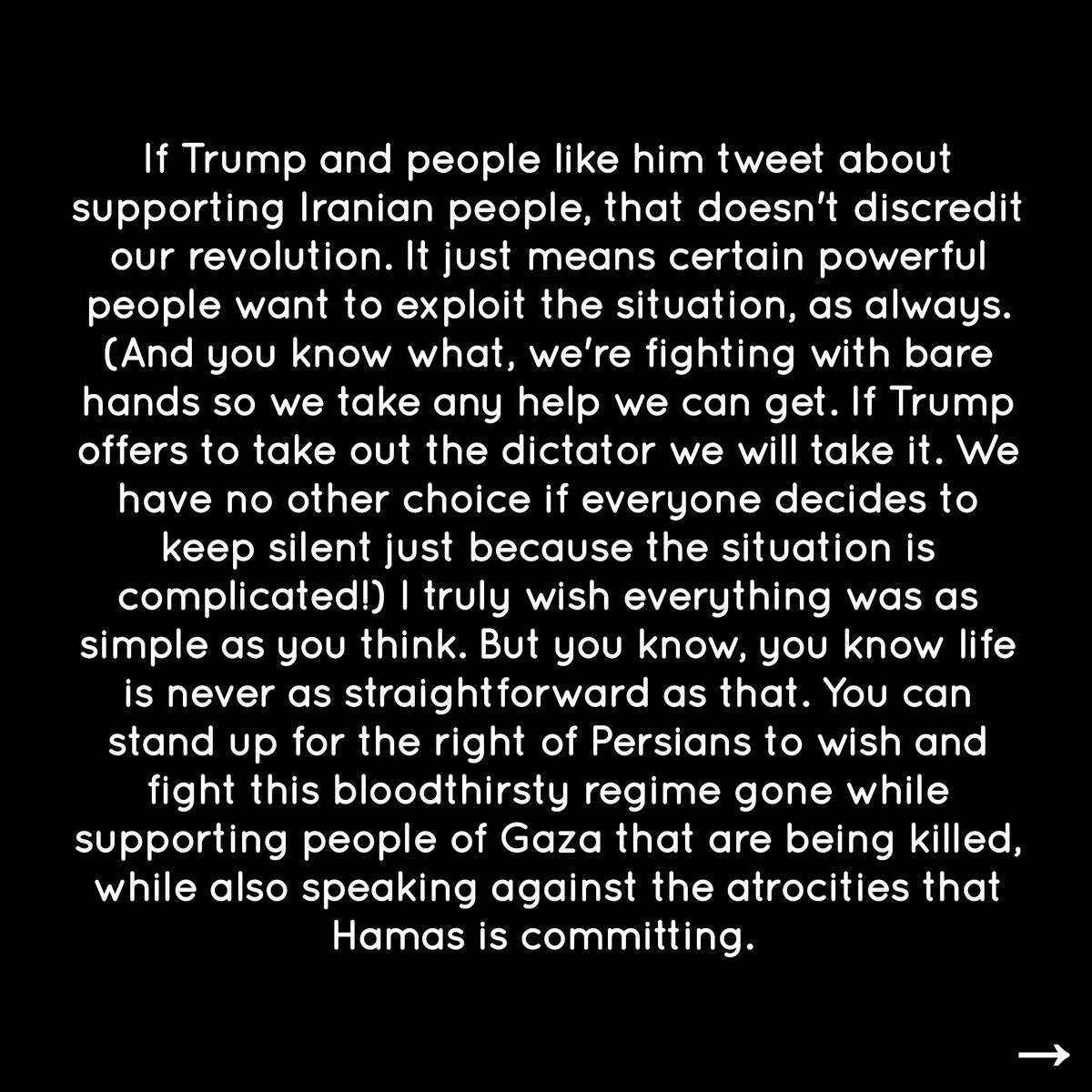 s_undertherain's tweet photo. To the human rights activists who have yet to say a thing:
#IranRevolution https://t.co/MkuX4XtjRM
