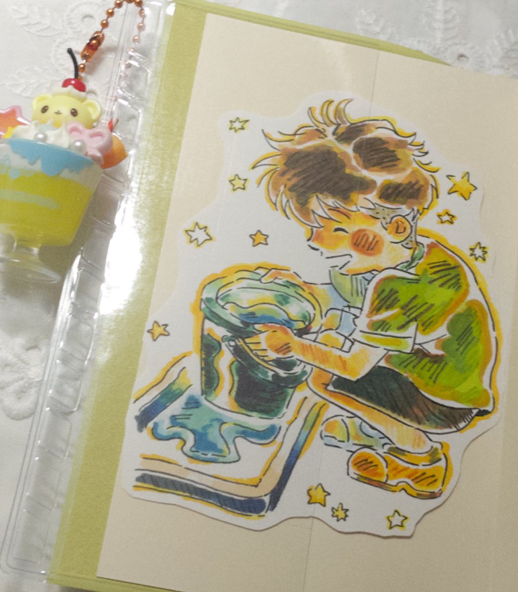 스티커도 없고 돈도 없는자여
그려라......
사실 좀 옛날그림인데 있길래 붙엿어요